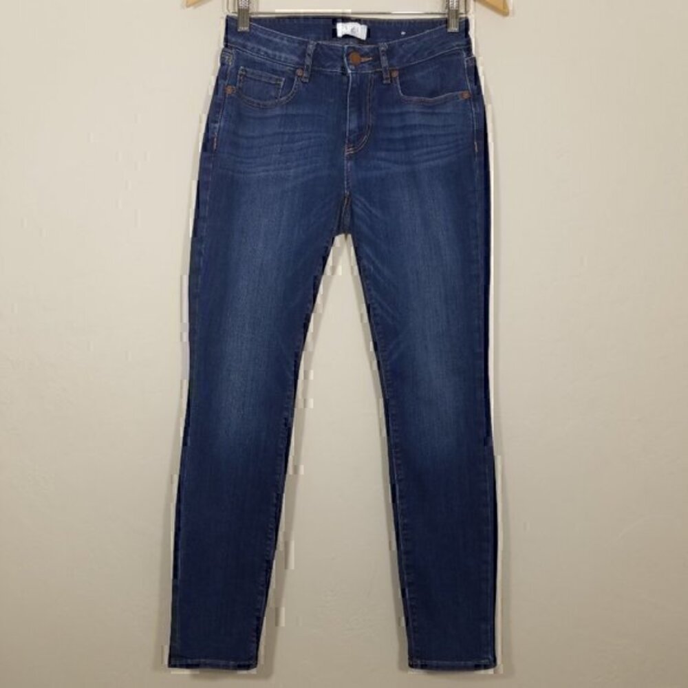LOFT Curvy Skinny Stretch Jeans Size 2